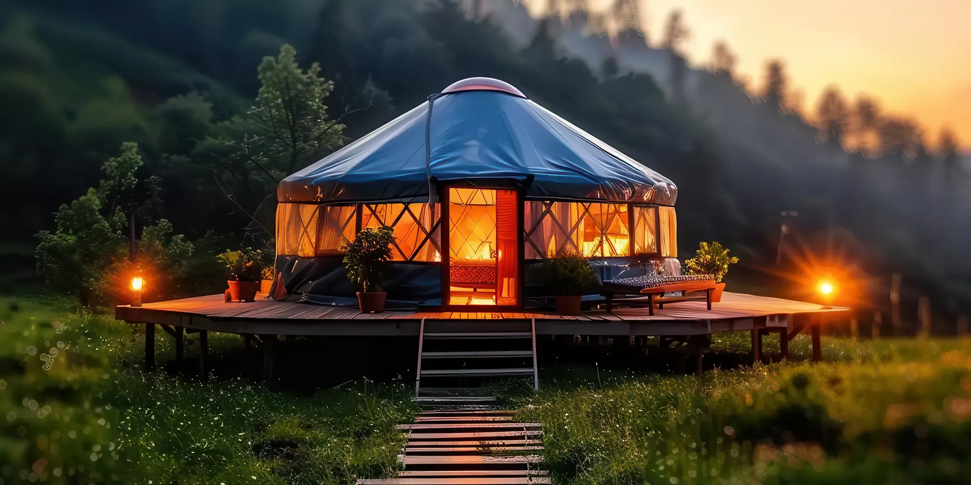 Les yourtes : l'hébergement insolite qui séduit de plus en plus de voyageurs
