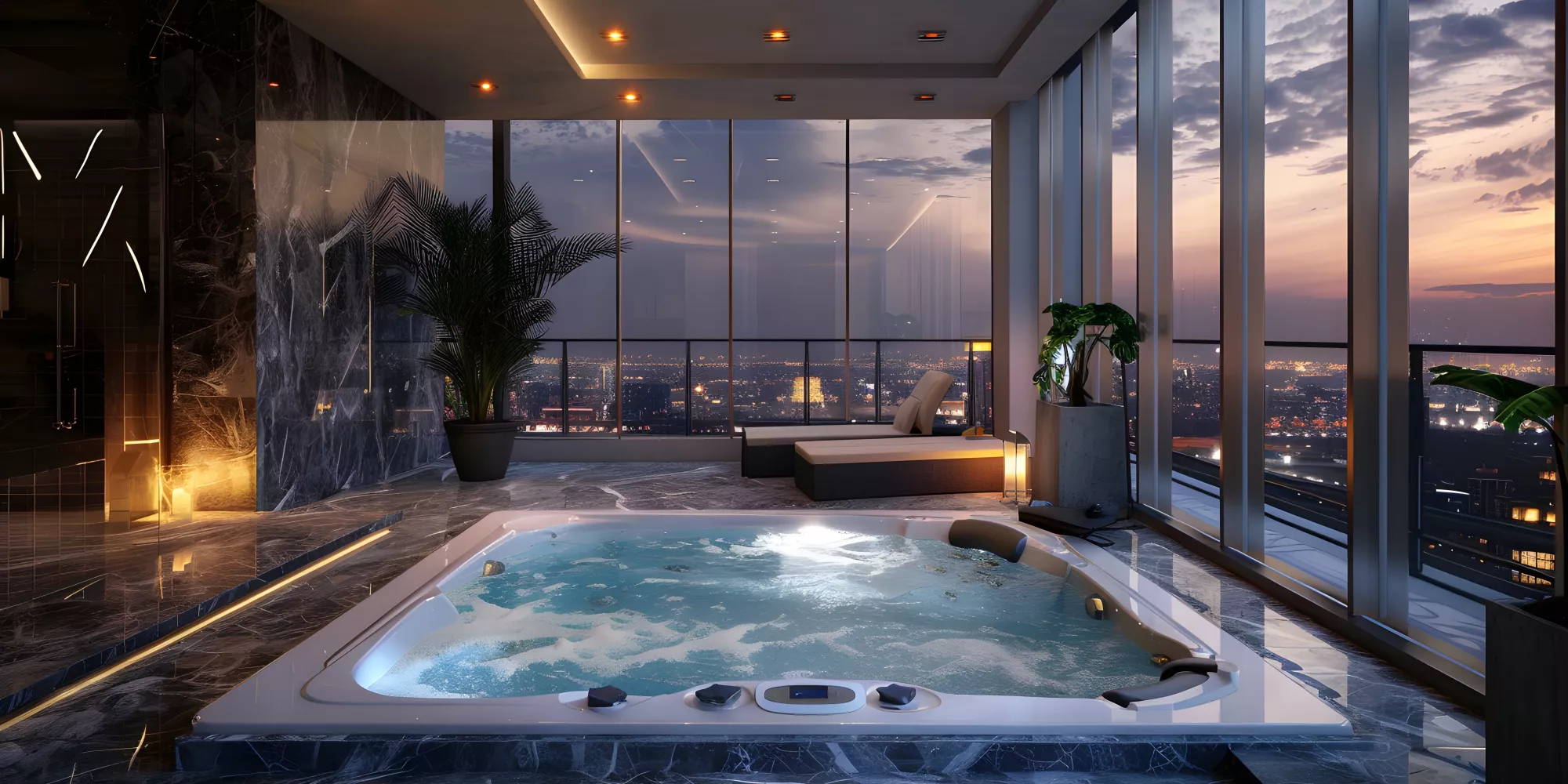 logement avec spa privatif