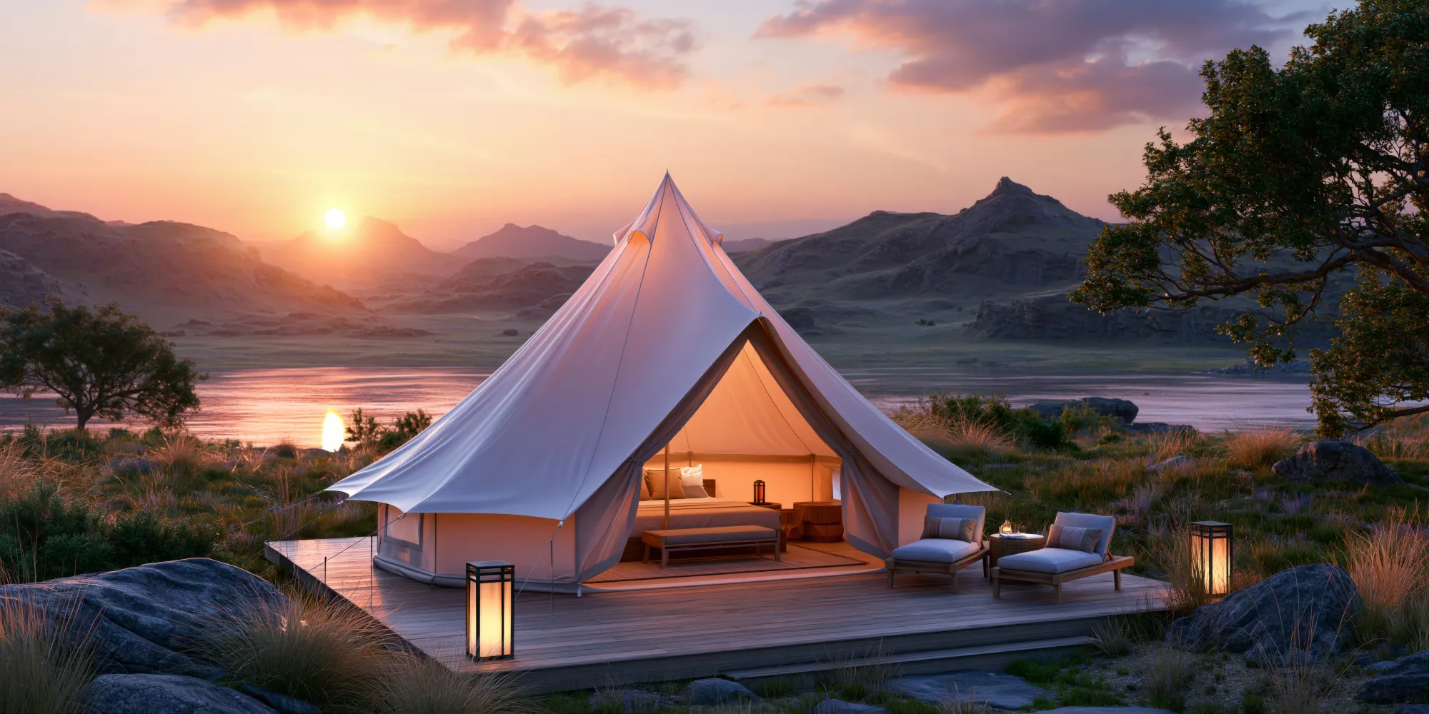 Le retour à la nature grâce aux hébergements en tipi